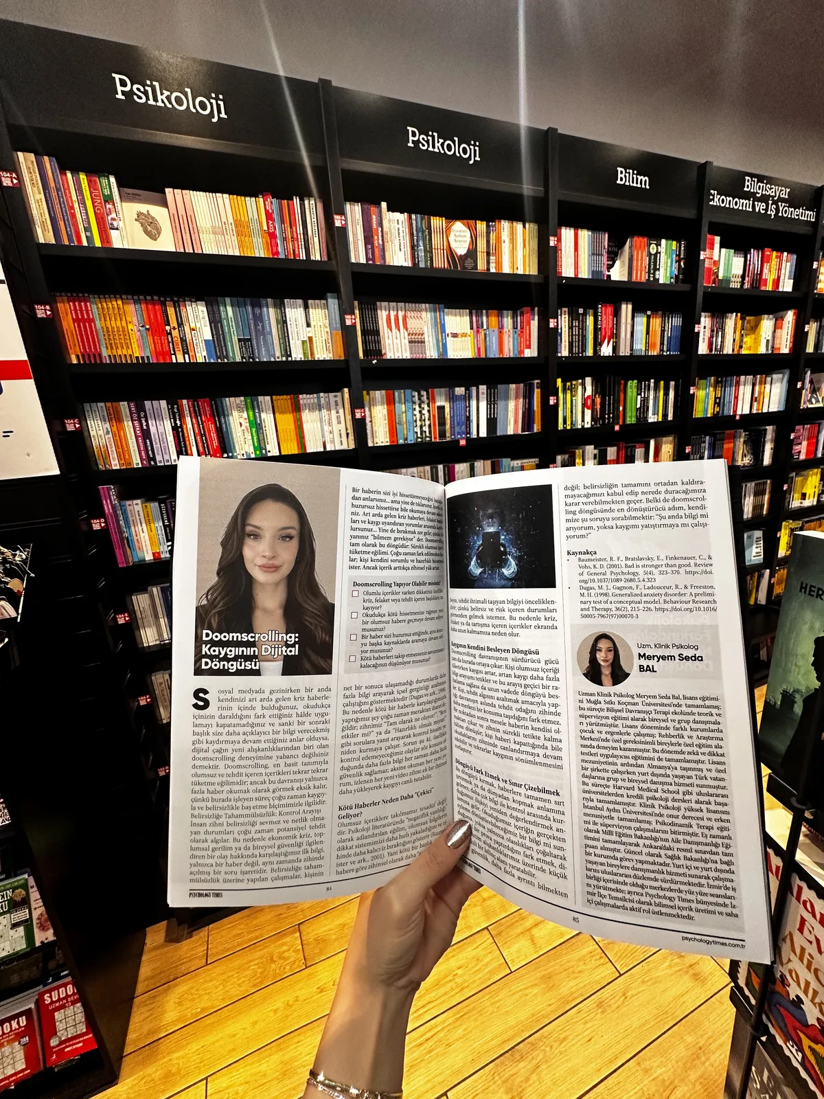 Psychology Times dergisinde yayımlanan yazı